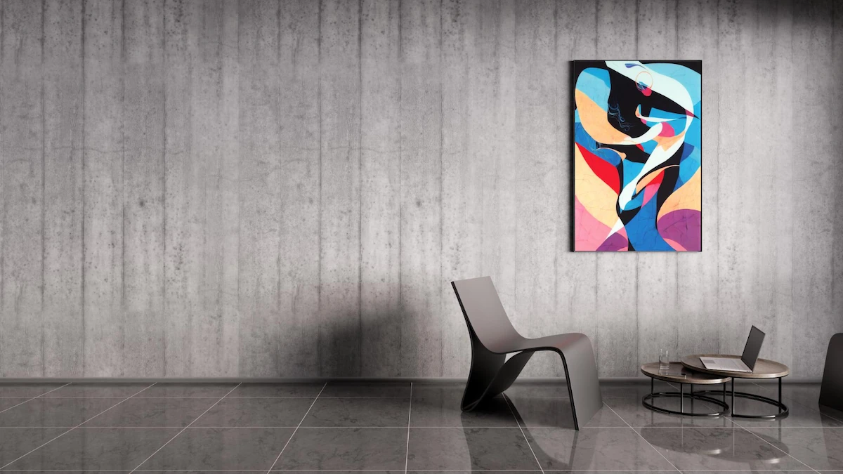 Concrete Wall Panels and Paintings